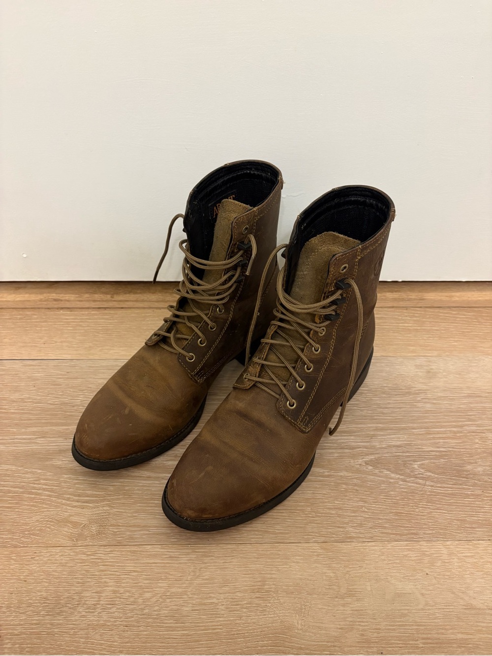 Ariat Heritage Lacer Men’s Boots Leather Western 8.5 D 10001988 (+bonus insoles)